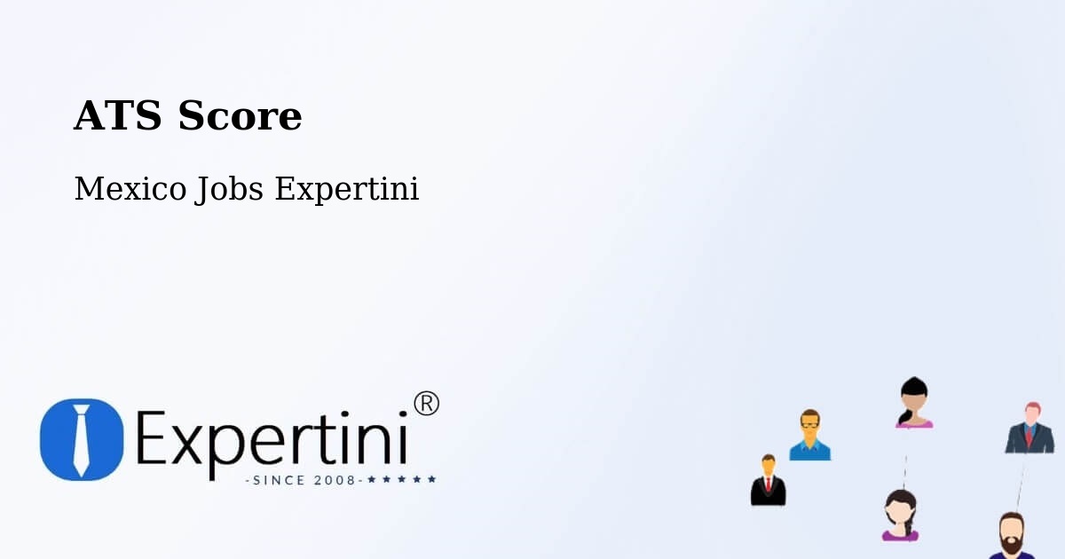 Resume ATS Score & Job Description Match Tool – Horcasitas - Mexico Jobs Expertini